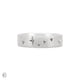 North Star - 5mm Band Ring in White Gold