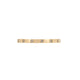 Side profile of the North Star Diamond Eternity Ring in 14k solid gold, showing the polished band and continuous line of diamonds.