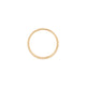 Top-down view of the North Star Diamond Eternity Ring in 14k solid gold.