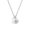 Thumbnail of North Star Diamond Necklace - 14k White Gold