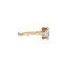 Thumbnail of One in a Trillion 2ct Lab-Grown Oval Diamond Engagement Ring - 14k Gold Twig Band