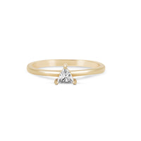 One in a Trillion - 14k Gold Solitaire Lab-Grown Diamond Ring