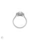 The Princess Ring Diamond Engagement Ring - 14k White Gold
