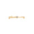 Promise Me - 14k Gold Twig Band Diamond Ring