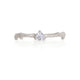 Thumbnail of Promise Me Lab Grown Diamond Ring - 14k White Gold Twig Band