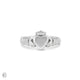 Thumbnail of Silver Chupi Claddagh Signet Ring
