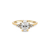 Thumbnail of Starlight - Oval Diamond Engagement Ring 14k Gold