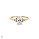 Starlight - Oval Diamond Engagement Ring 14k Gold