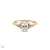 Thumbnail of Starlight - Oval Diamond Engagement Ring 14k Gold