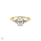 Thumbnail of Starlight - Oval Diamond Engagement Ring 14k Gold