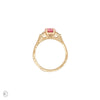 Thumbnail of Starlight - Oval Pink Diamond Engagement Ring 14k Gold