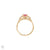 Starlight - Oval Pink Diamond Engagement Ring 14k Gold