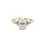 Starlight - Oval Diamond Engagement Ring 14k Gold