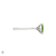Moonlight - Green Lab Grown Diamond Engagement Ring 14k White Gold