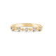 Thumbnail of Stars in the Sky Five Diamond Ring - 14k Gold Polished Band