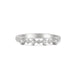 Thumbnail of Stars in the Sky Four Diamond Eternity Ring - 14k White Gold Polished Band