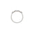 Stars in the Sky Four Diamond Eternity Ring - 14k White Gold Polished Band