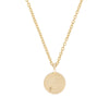 Thumbnail of Sun, Moon & Stars Diamond Necklace - 14k Gold