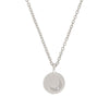 Thumbnail of Sun, Moon & Stars Lab Grown Diamond Necklace - 14k White Gold