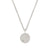 Sun, Moon & Stars Lab Grown Diamond Necklace - 14k White Gold