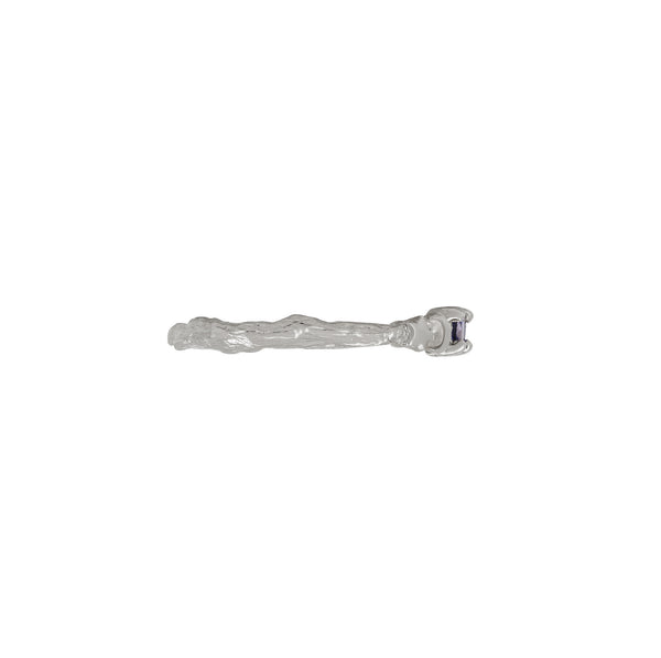Alternative view of Sun, Moon & Stars Tanzanite Ring - 14k White Gold