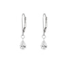 Thumbnail of Teardrop Diamond Earrings - 14k White Gold