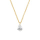 Thumbnail of Teardrop 0.5ct Diamond Necklace - 14k Gold