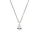 Thumbnail of Teardrop 0.5ct Diamond Necklace - 14k White Gold