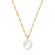 Thumbnail of Teardrop Pearl Necklace - 14k Gold
