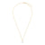 Teardrop Pearl Necklace - 14k Gold