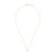 Teardrop Pearl Necklace - 14k Gold