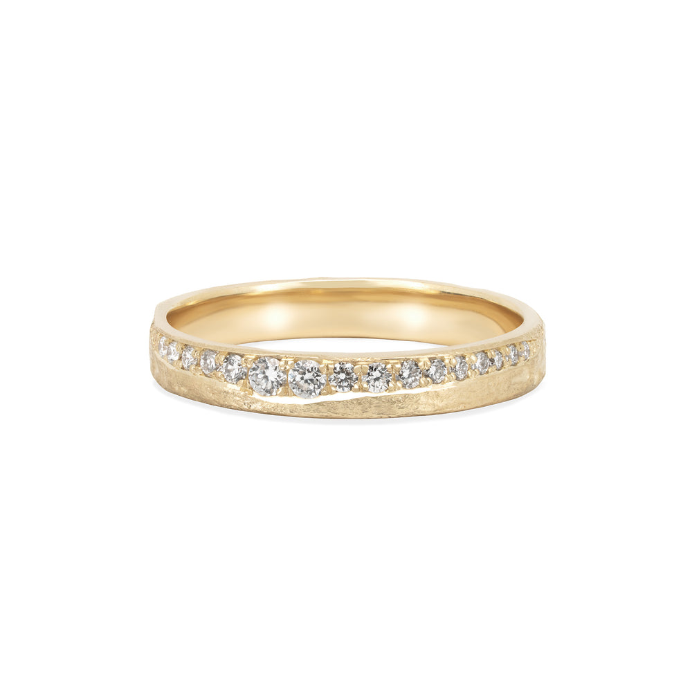The Light Within Lab Grown Diamond Slim Band - 14k Gold