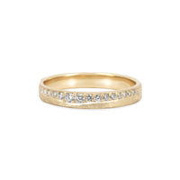 Thumbnail of The Light Within Lab Grown Diamond Slim Band - 14k Gold