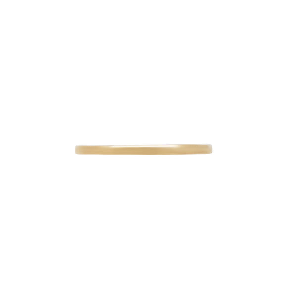 Alternative view of Timeless Love 2mm Polished Wedding Band - 14k Gold