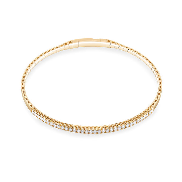 Alternative view of Today Diamond Tennis Bracelet - 14k Gold