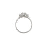 Thumbnail of Guiding Light Trilogy - Oval Diamond Engagement Ring 14k White Gold