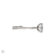 Side profile of the Guiding Light Trilogy Oval Diamond Engagement Ring in 14k white gold, showcasing the intricate twig band and three-stone setting.