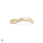 Wave of Love - Crown Lab Diamond Ring