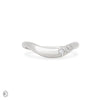 Thumbnail of Wave of Love - Crown Lab Diamond Ring, White Gold