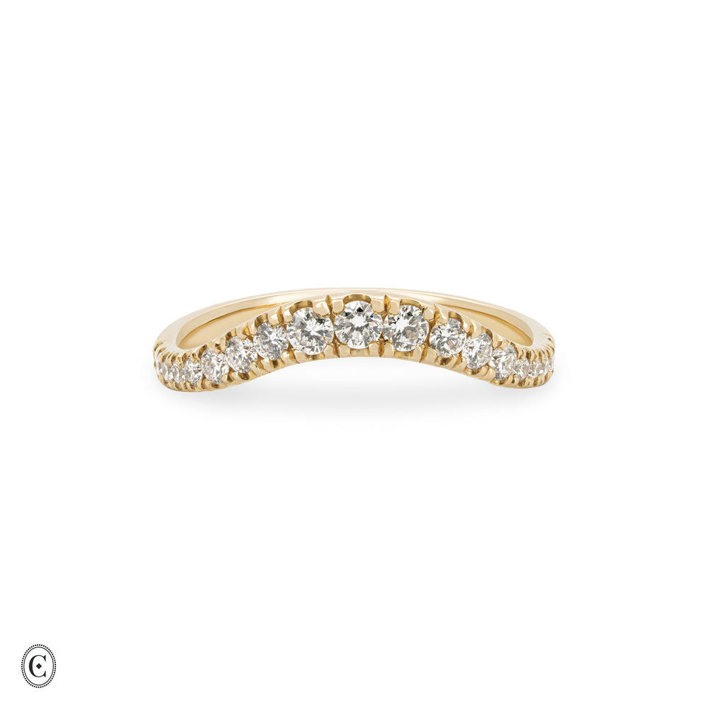 Wave of Love - Lab Diamond Eternity Ring