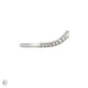 Wave of Love - Lab Diamond Eternity Ring in White Gold