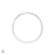 Wave of Love - Lab Diamond Eternity Ring in White Gold
