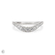 Wave of Love - Lab Diamond Eternity Ring in White Gold