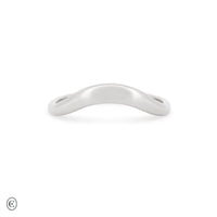 Wave of Love - White Gold Wave Ring