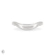 Wave of Love - White Gold Wave Ring