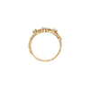 Thumbnail of Whispered Dreams Lab-Grown Diamond Double Cluster Ring - 14K Gold