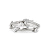Thumbnail of Whispered Dreams Lab-Grown Diamond Double Cluster Ring - 14K White Gold