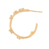 Thumbnail of Whispered Dreams Lab-Grown Diamond Hoop Earrings - 14k Gold