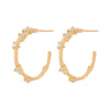 Thumbnail of Whispered Dreams Lab-Grown Diamond Hoop Earrings - 14k Gold