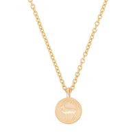 Thumbnail of Worth Your Weight In Gold 1996 Stag Coin Necklace - 14k Gold